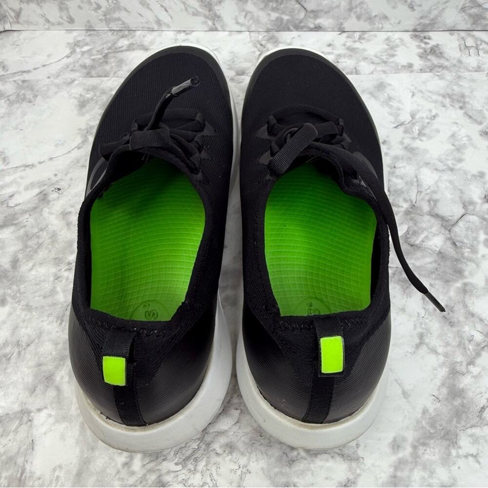 OOFOS OOmg Women’s  Sz 10 Sport Low Shoe White/Black Comfortable Lightweight - Picture 7 of 13
